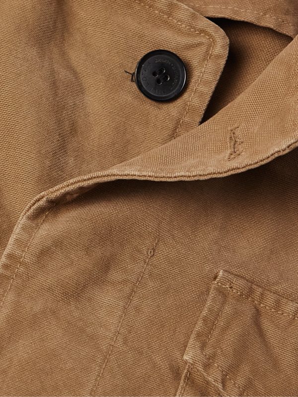 Charlie Cotton-Blend Canvas Jacket - CU