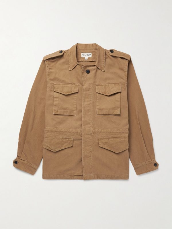 Charlie Cotton-Blend Canvas Jacket