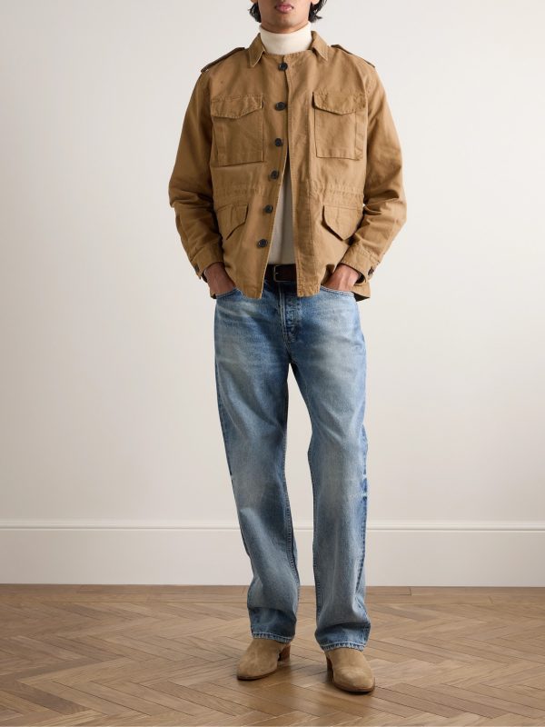 Charlie Cotton-Blend Canvas Jacket - OU