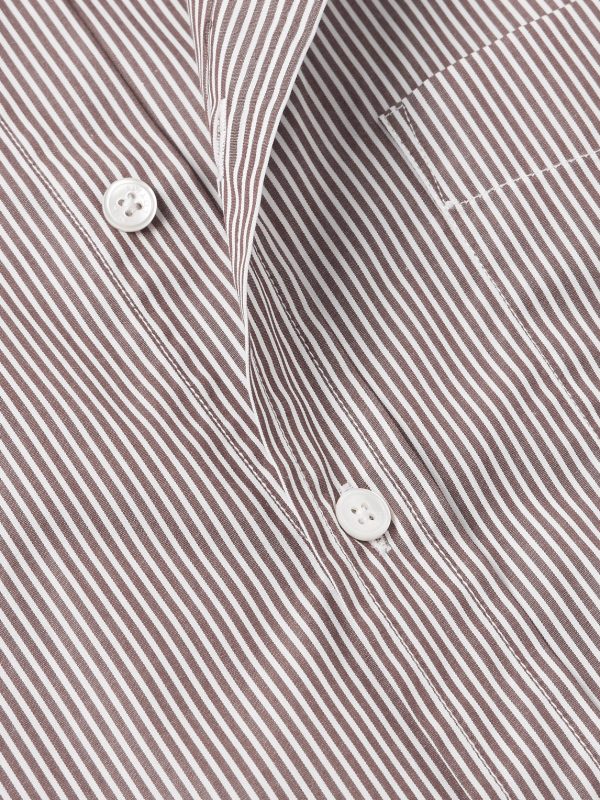 Finn Striped Cotton-Poplin Shirt - CU Finn Striped Cotton-Poplin Shirt - CU