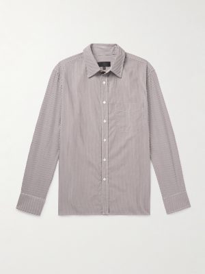 Finn Striped Cotton-Poplin Shirt