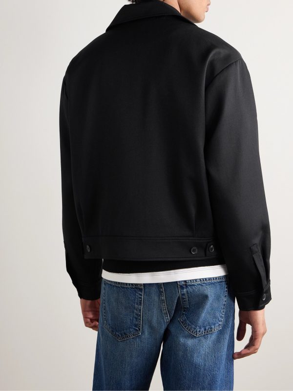 Matias Virgin Wool-Twill Jacket - BK Matias Virgin Wool-Twill Jacket - BK