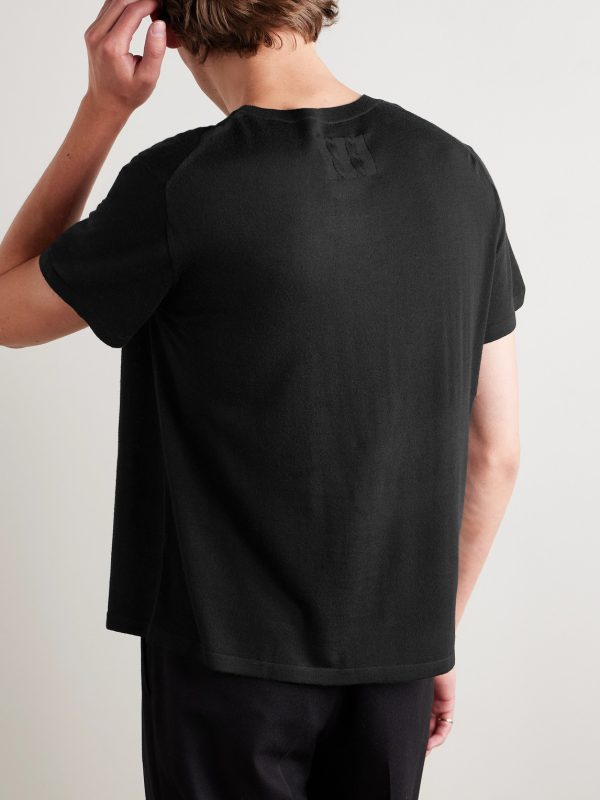 Draven Wool T-Shirt - BK Draven Wool T-Shirt - BK