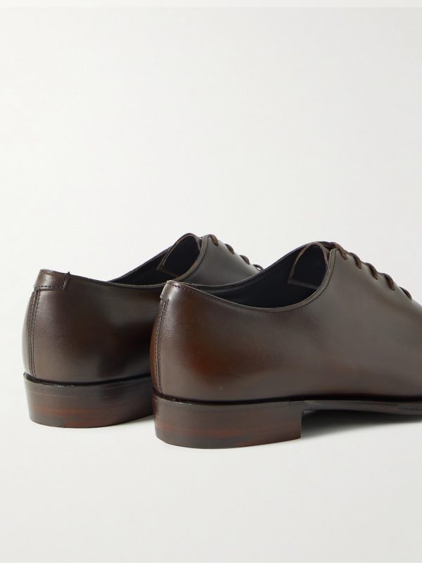 Merlin Whole-Cut Leather Oxford Shoes - BK Merlin Whole-Cut Leather Oxford Shoes - BK