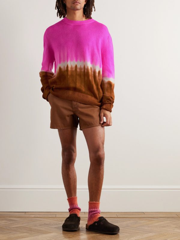 Tranquility Tie-Dyed Cashmere Sweater - OU Tranquility Tie-Dyed Cashmere Sweater - OU