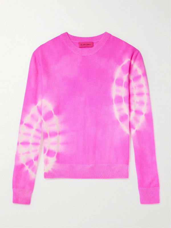 Spiral City Tranquility Tie-Dyed Cashmere Sweater Spiral City Tranquility Tie-Dyed Cashmere Sweater