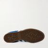 Berlin Leather-Trimmed Suede Sneakers - E1 Berlin Leather-Trimmed Suede Sneakers - E1