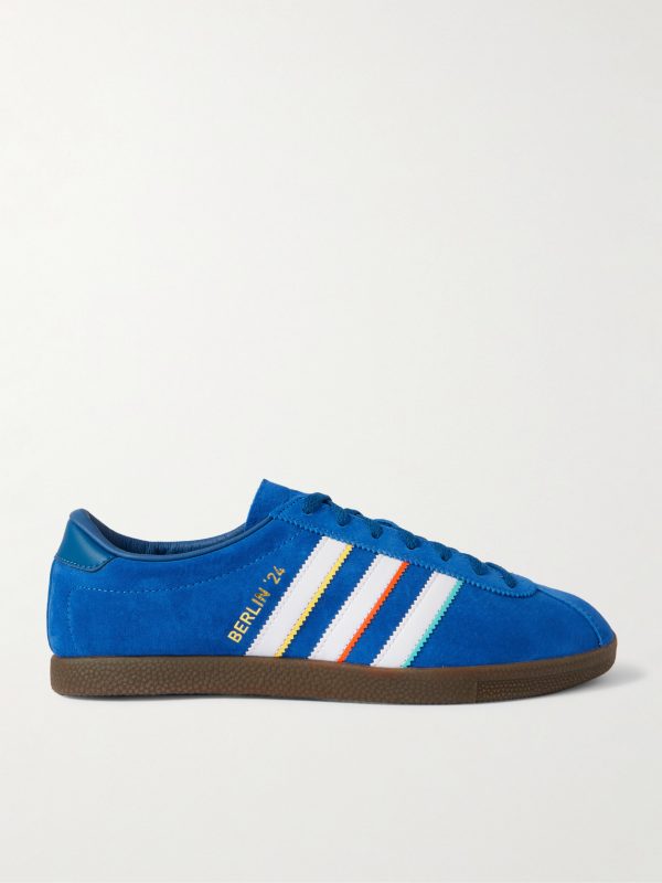 Berlin Leather-Trimmed Suede Sneakers Berlin Leather-Trimmed Suede Sneakers