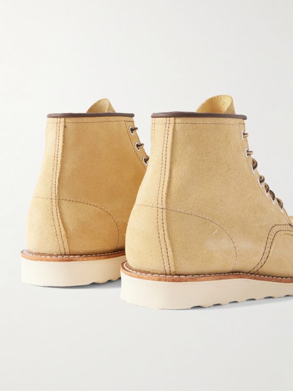 8833 Classic Moc Brushed-Leather Boots - BK