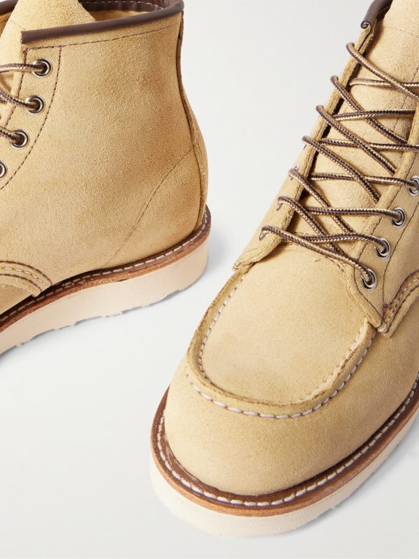 8833 Classic Moc Brushed-Leather Boots - CU