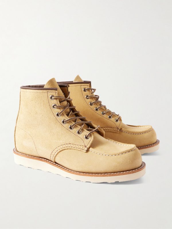8833 Classic Moc Brushed-Leather Boots - FR