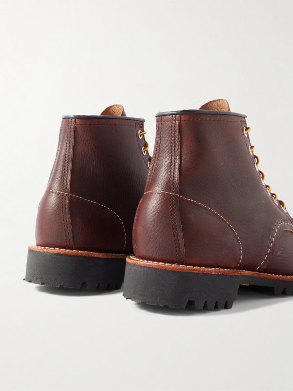8146 Roughneck Full-Grain Leather Boots - BK