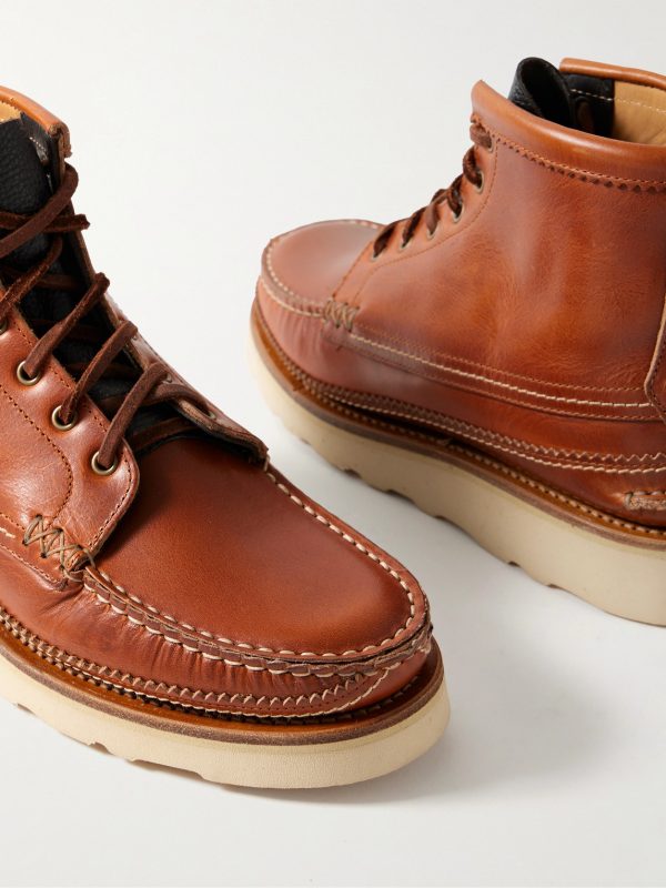 Maine Guide Leather Boots - CU Maine Guide Leather Boots - CU