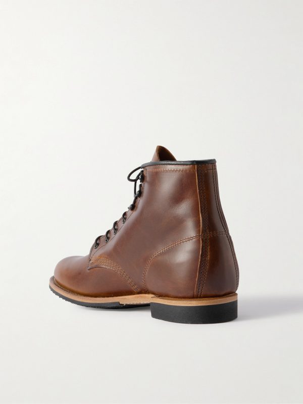 9422 Beckman Excalibur Leather Boots - BK
