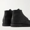8074 Classic Moc Leather Boots - BK