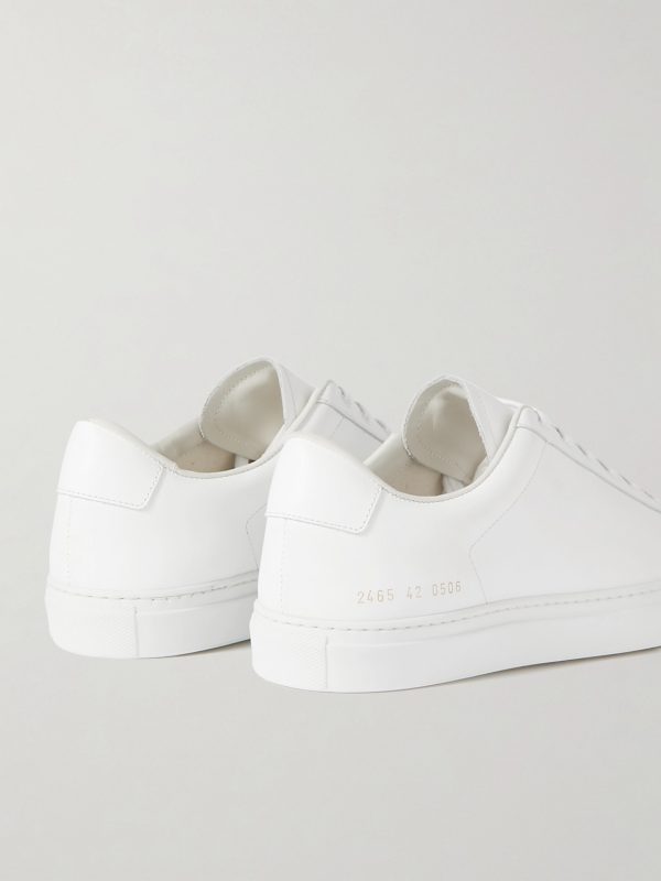 Retro Classic Leather Sneakers - BK