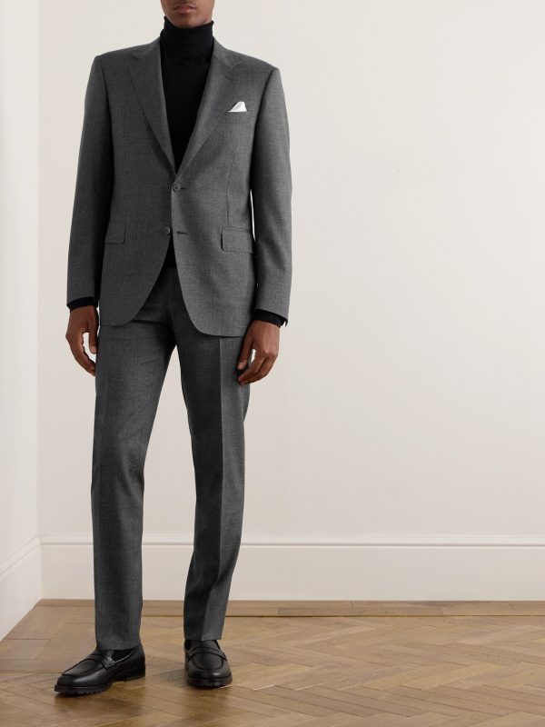 Impeccable Super 130s Wool Suit Jacket - OU
