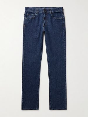 Slim-Fit Straight-Leg Jeans