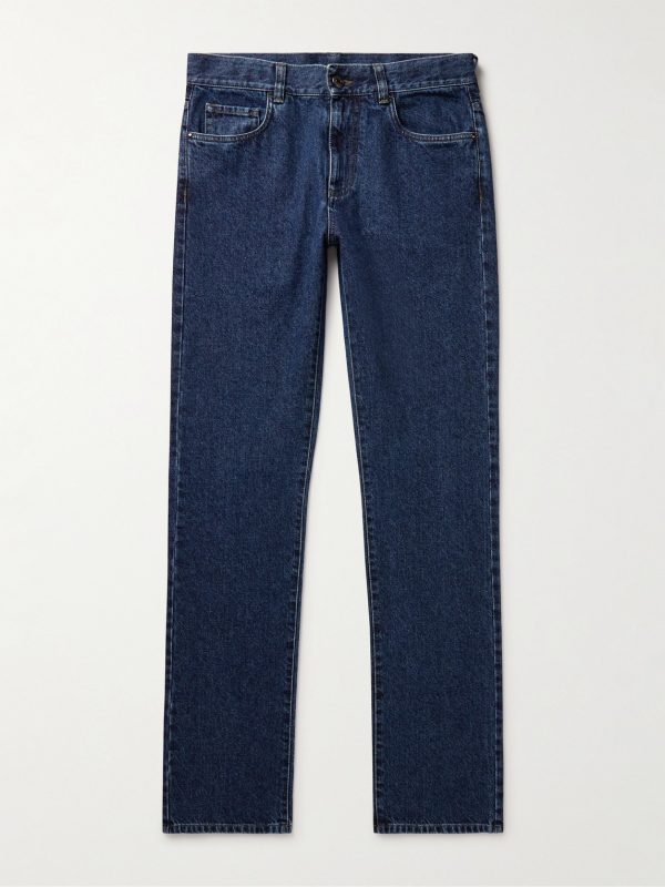 Slim-Fit Straight-Leg Jeans Slim-Fit Straight-Leg Jeans