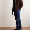 Slim-Fit Straight-Leg Jeans - OU Slim-Fit Straight-Leg Jeans - OU