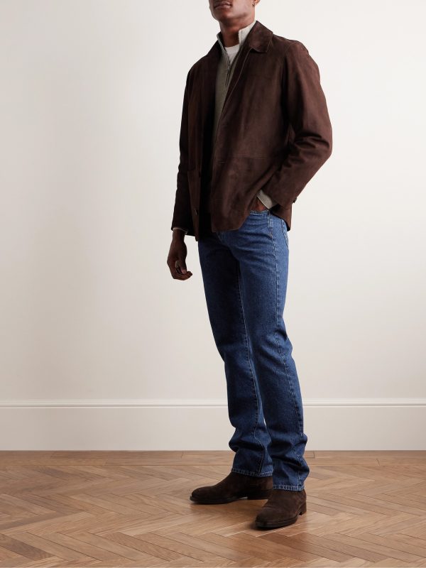 Slim-Fit Straight-Leg Jeans - OU Slim-Fit Straight-Leg Jeans - OU
