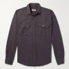 Brushed-Cotton Flannel Overshirt Brushed-Cotton Flannel Overshirt