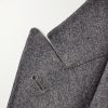 Kei Slim-Fit Double-Breasted Wool-Flannel Blazer - E1 Kei Slim-Fit Double-Breasted Wool-Flannel Blazer - E1
