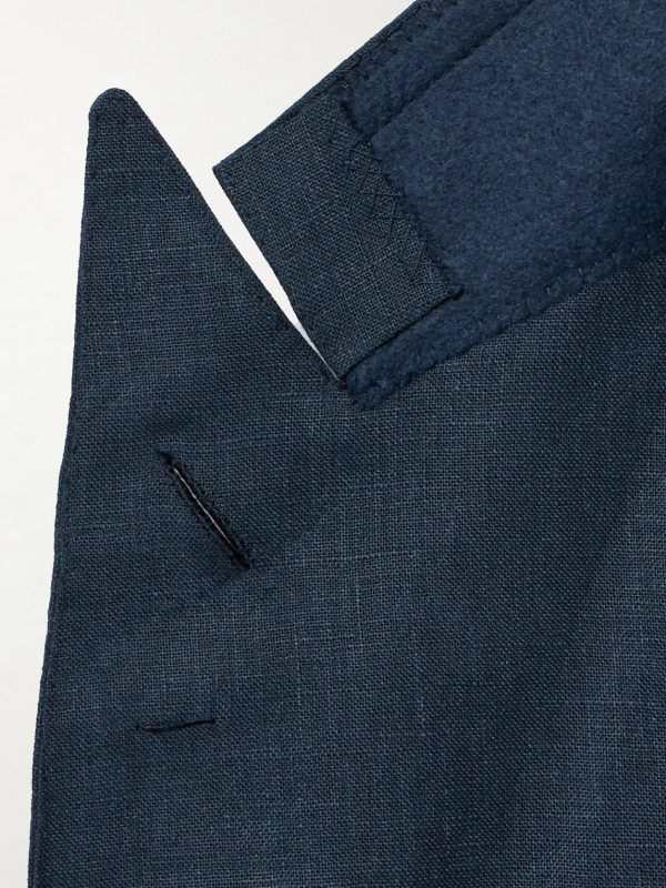Kent Slim-Fit Double-Breasted Linen Suit Jacket - E1 Kent Slim-Fit Double-Breasted Linen Suit Jacket - E1