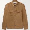 Suede Overshirt