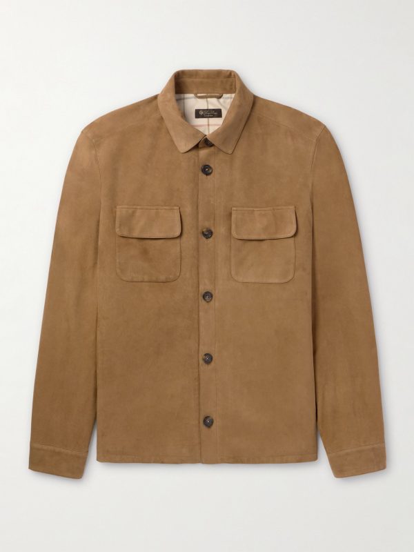 Suede Overshirt
