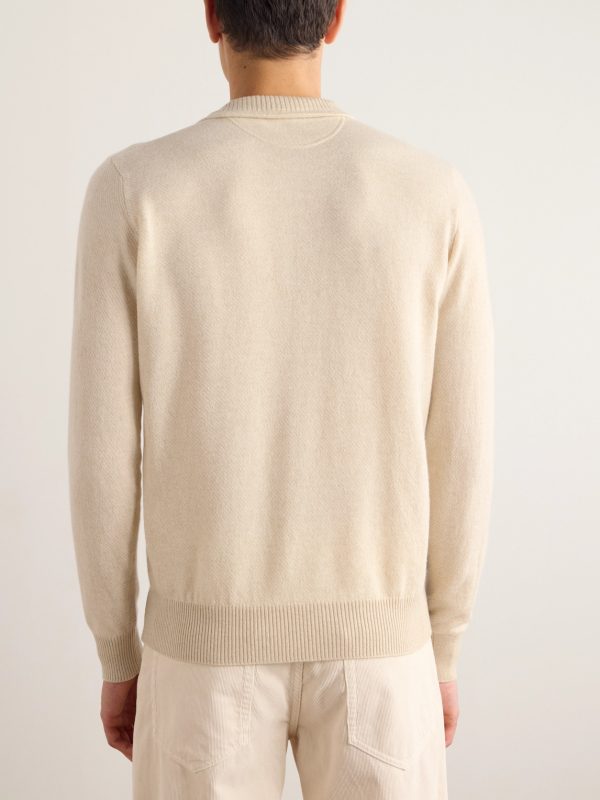 Roadster Cashmere Half-Zip Sweater - BK