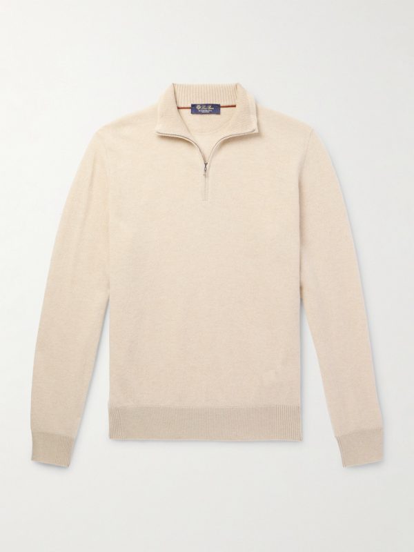 Roadster Cashmere Half-Zip Sweater