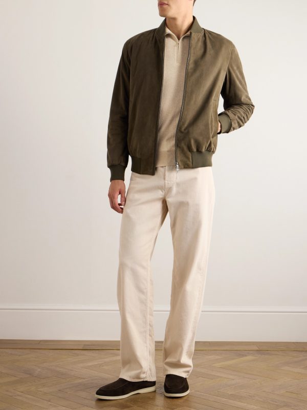 Roadster Cashmere Half-Zip Sweater - OU