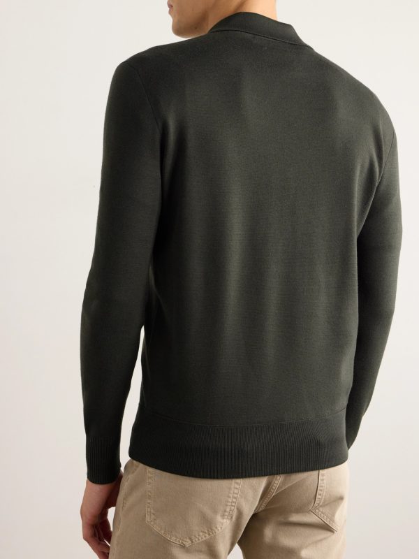 Wish Empire Wool Polo Shirt - BK Wish Empire Wool Polo Shirt - BK