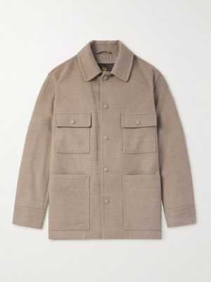 Darcy PECORA NERA® Wool-Felt Overshirt Darcy PECORA NERA® Wool-Felt Overshirt