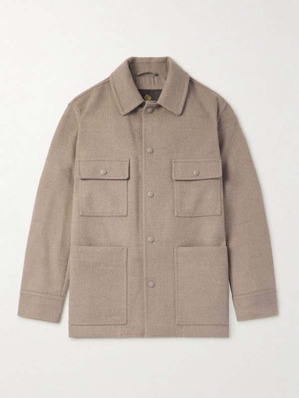 Darcy PECORA NERA® Wool-Felt Overshirt Darcy PECORA NERA® Wool-Felt Overshirt
