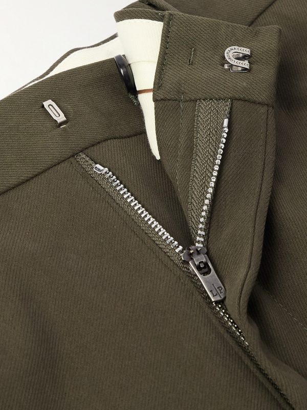 Jarno Austin Straight-Leg Stretch-Cotton Twill Trousers - E1 Jarno Austin Straight-Leg Stretch-Cotton Twill Trousers - E1