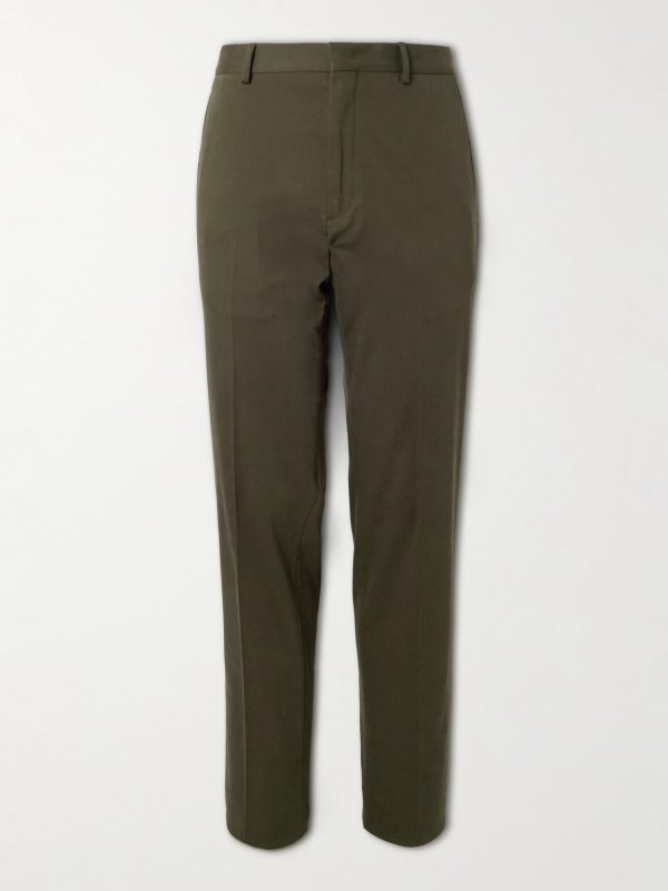Jarno Austin Straight-Leg Stretch-Cotton Twill Trousers Jarno Austin Straight-Leg Stretch-Cotton Twill Trousers
