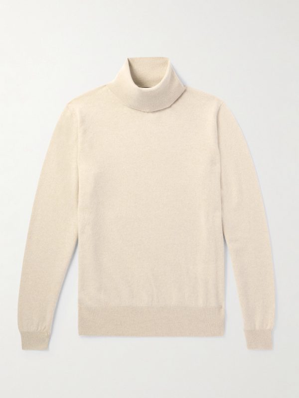 Slim-Fit Baby Cashmere Rollneck Sweater Slim-Fit Baby Cashmere Rollneck Sweater