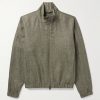 Rain System® Linen Bomber Jacket Rain System® Linen Bomber Jacket