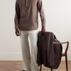 Elia Grandad-Collar Virgin Wool and Cashmere-Blend Shirt - OU Elia Grandad-Collar Virgin Wool and Cashmere-Blend Shirt - OU