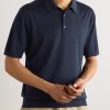 Slim-Fit Wool, Silk and Cashmere-Blend Polo Shirt - FR Slim-Fit Wool, Silk and Cashmere-Blend Polo Shirt - FR