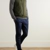 Slim-Fit Reversible Storm System® Shell and Super Wish® Virgin Wool Gilet - OU