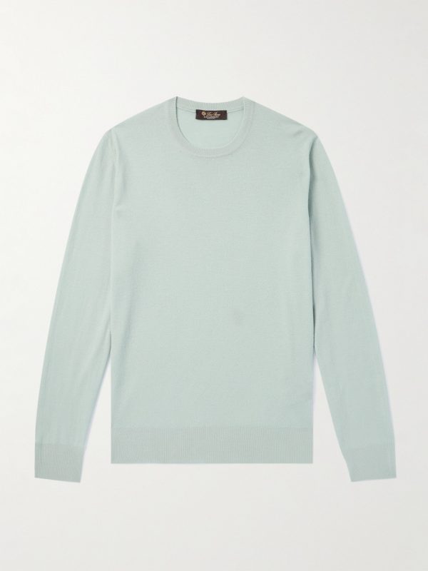 Girocollo Slim-Fit Baby Cashmere Sweater Girocollo Slim-Fit Baby Cashmere Sweater