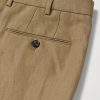 Carlo Straight-Leg Linen-Twill Trousers - CU Carlo Straight-Leg Linen-Twill Trousers - CU