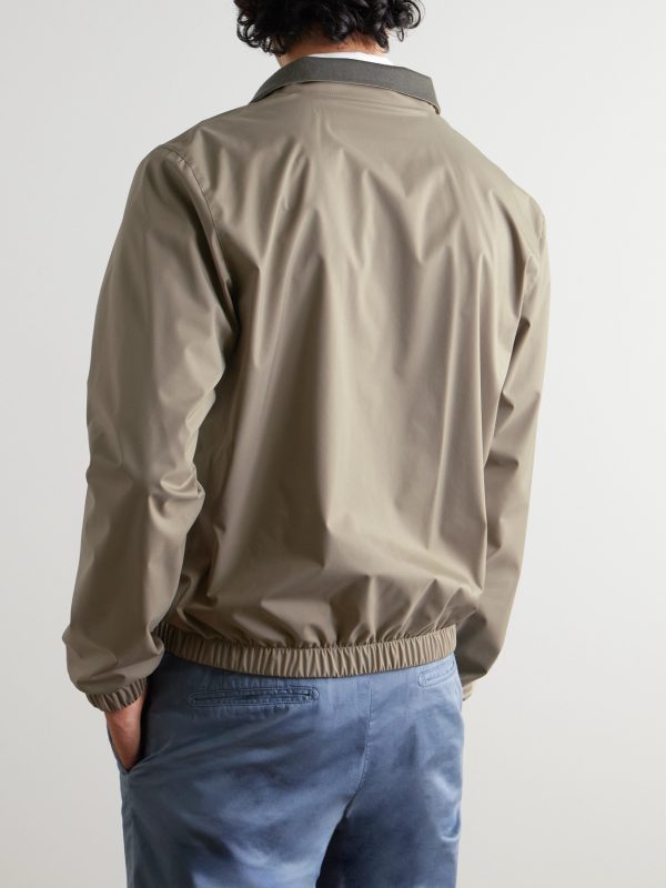 Reversible Windmate® Storm System® Shell and Cashmere Bomber Jacket - BK Reversible Windmate® Storm System® Shell and Cashmere Bomber Jacket - BK
