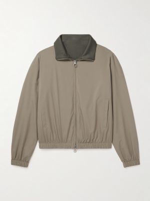 Reversible Windmate® Storm System® Shell and Cashmere Bomber Jacket Reversible Windmate® Storm System® Shell and Cashmere Bomber Jacket