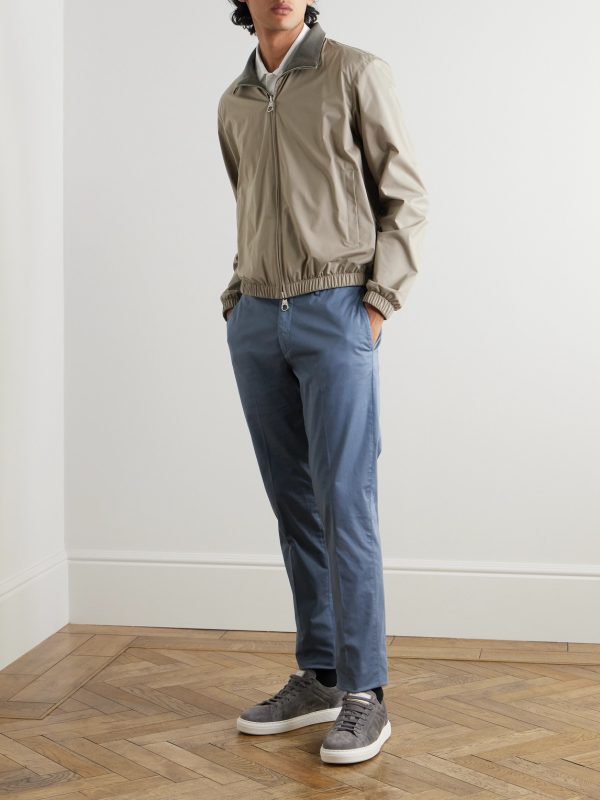 Reversible Windmate® Storm System® Shell and Cashmere Bomber Jacket - OU Reversible Windmate® Storm System® Shell and Cashmere Bomber Jacket - OU
