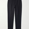 Carlo Straight-Leg Wool and Cashmere-Blend Flannel Trousers