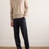 Carlo Straight-Leg Wool and Cashmere-Blend Flannel Trousers - OU
